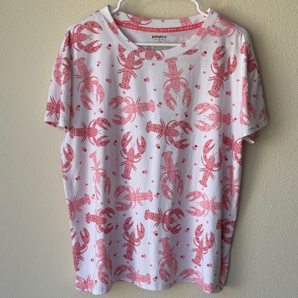 Lobster Print  Pajama set - Picture 4 of 6
